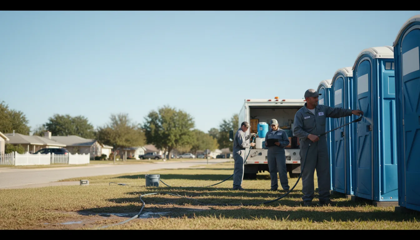 Long-Term Portable Toilet Rental in Richmond Dale, OH near me